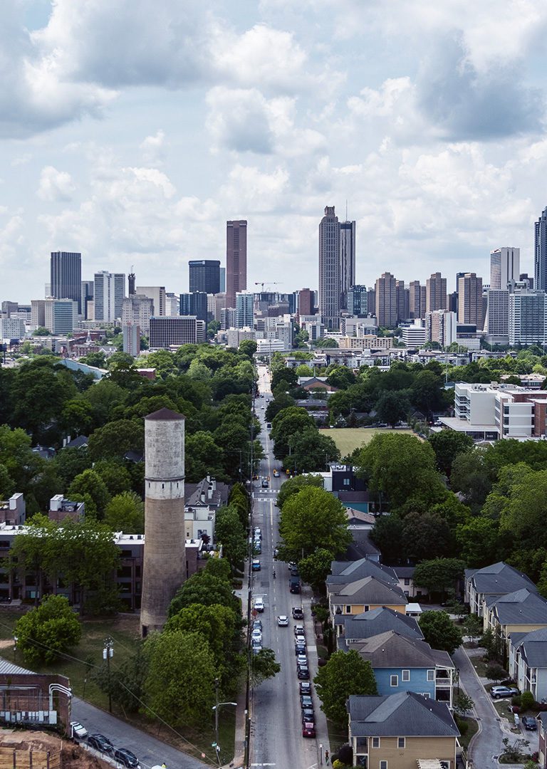 Atlanta aerial shot